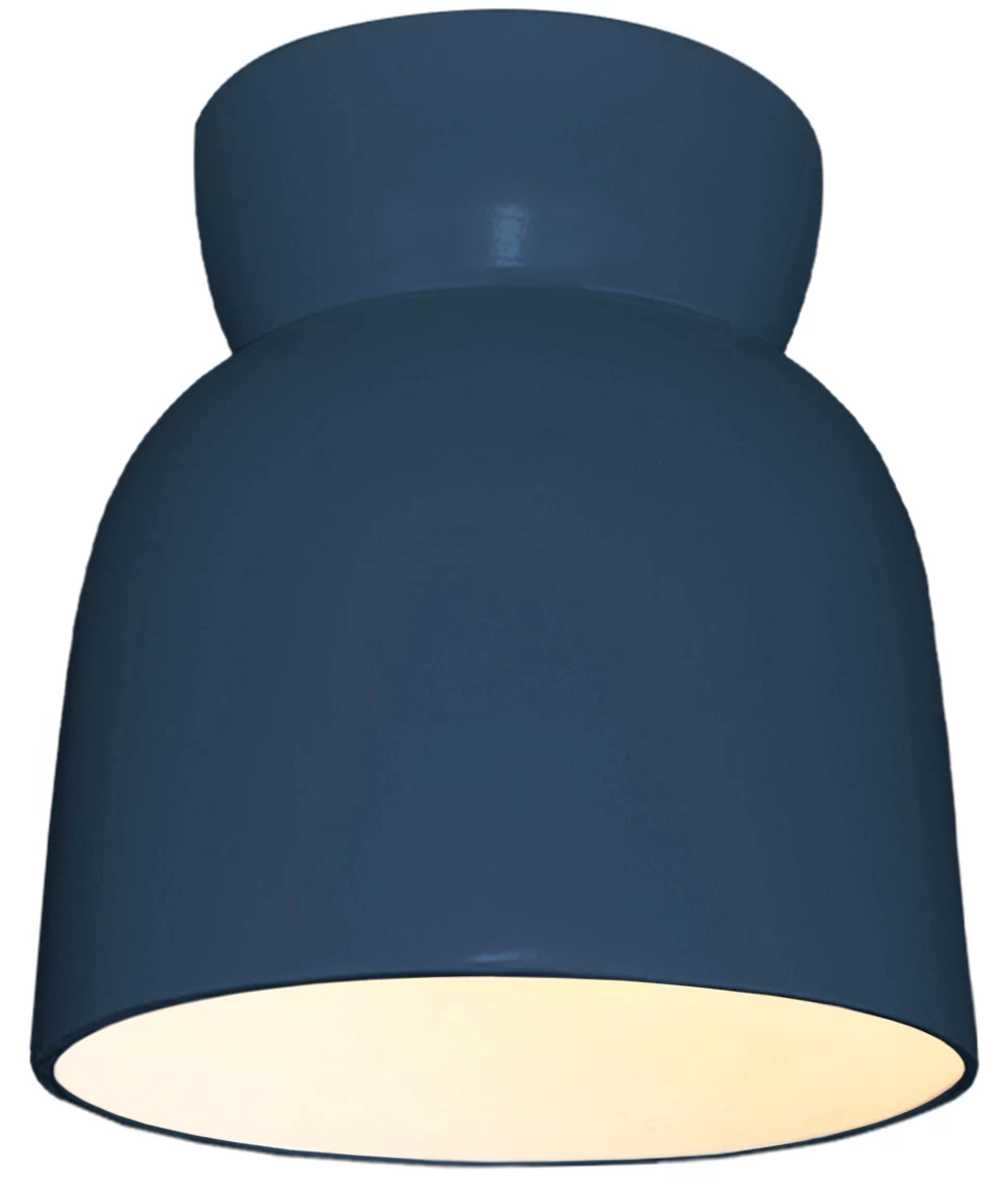 Ceramic Hourglass Outdoor Dark Sky Ceiling Light Fixture - Image 8