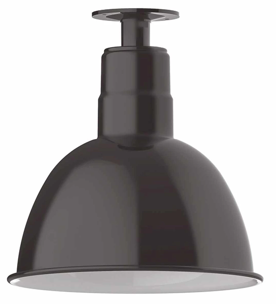 Deep Bowl Outdoor Ceiling Light - Image 2