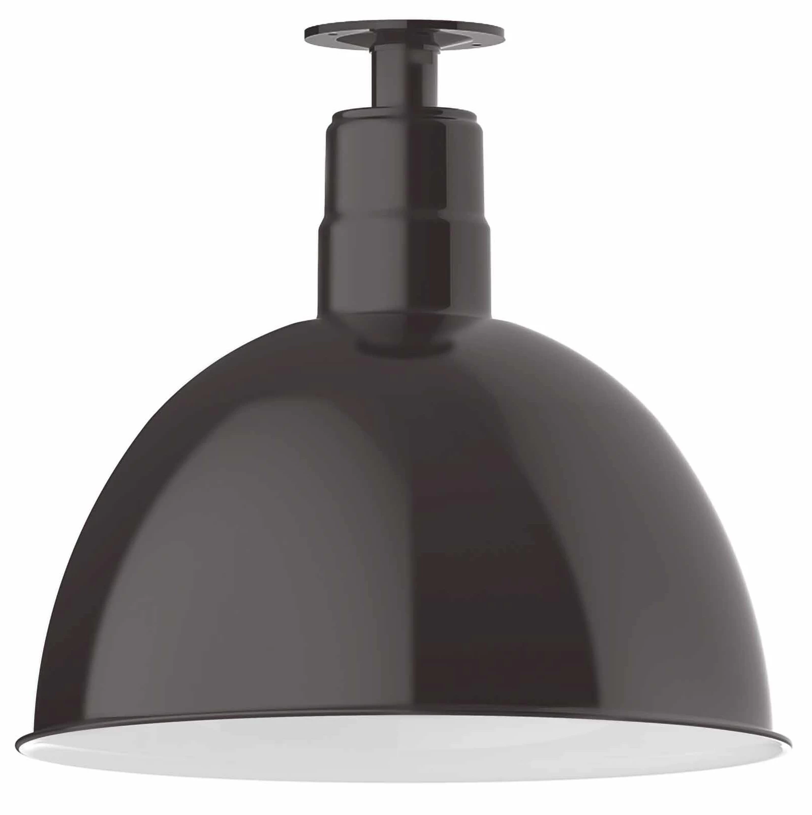 Deep Bowl Outdoor Ceiling Light - Image 3