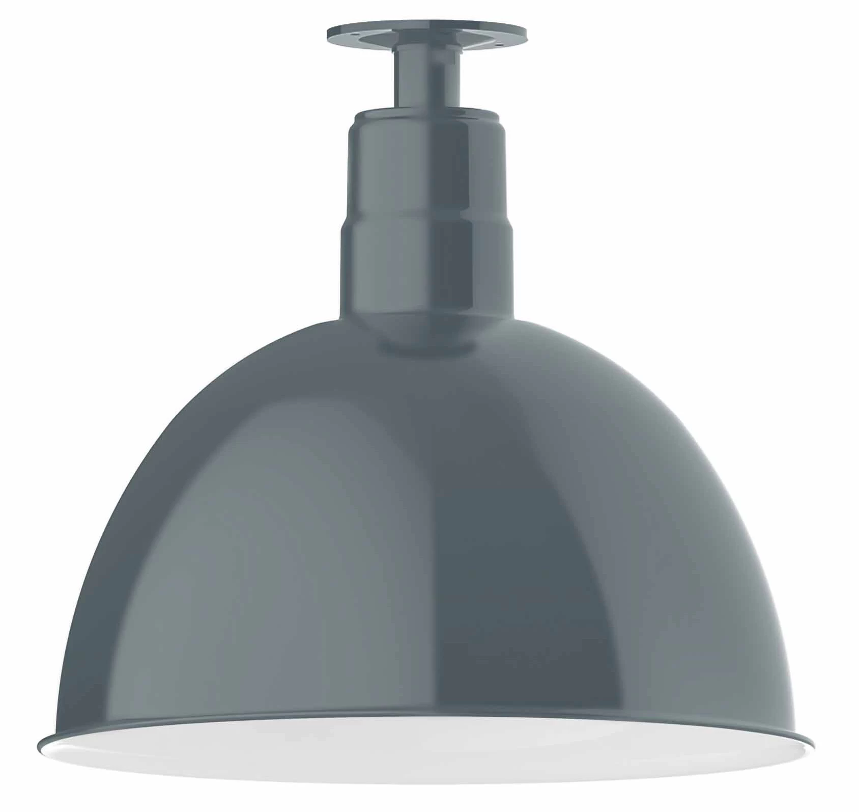 Deep Bowl Outdoor Ceiling Light - Image 6