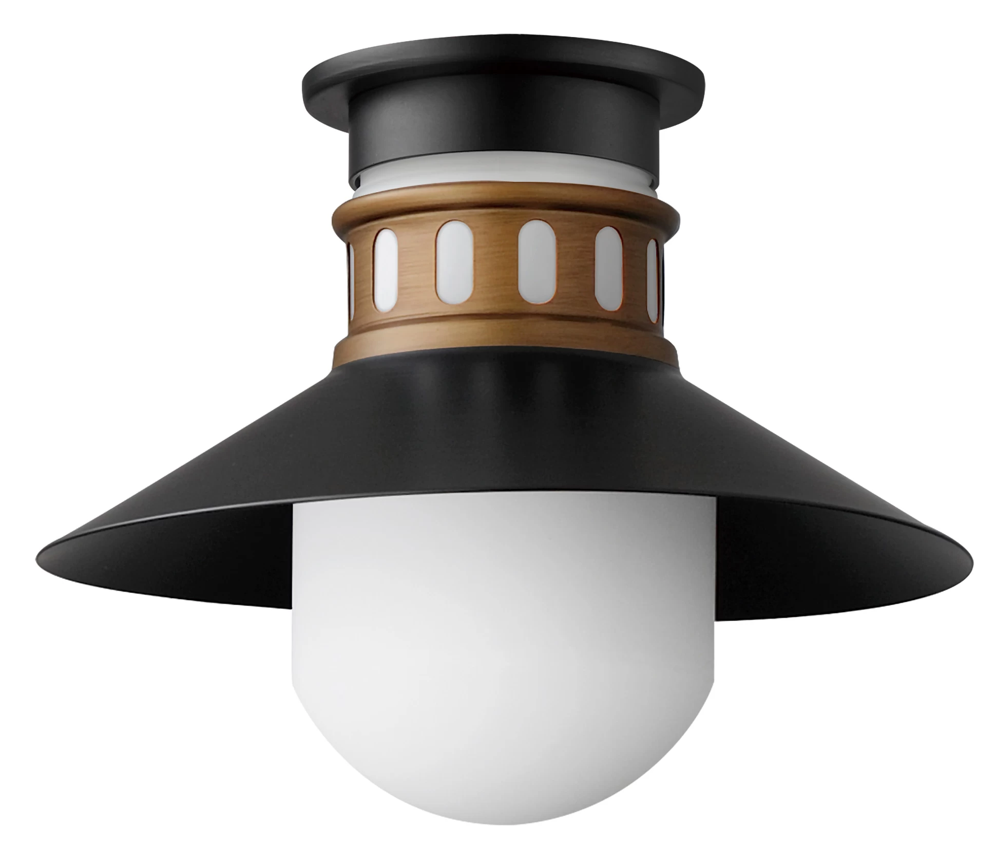 Admiralty Outdoor Semi Flush Ceiling Light - Image 6