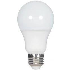 A19 Med Base 11W 120V 3000K 80CRI 2-PACK