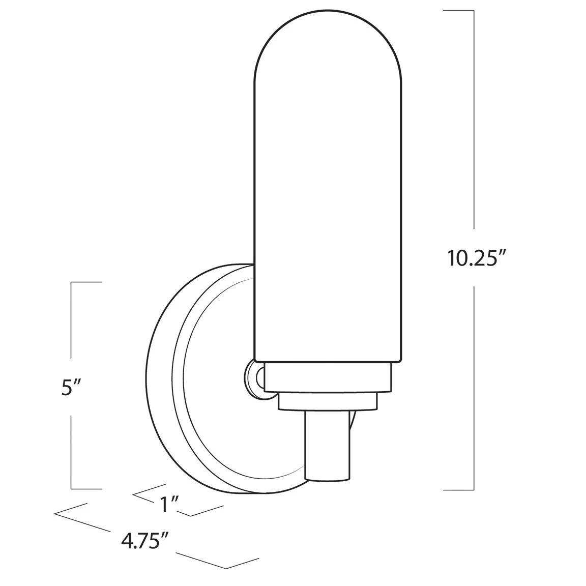 Salon Single Wall Sconce