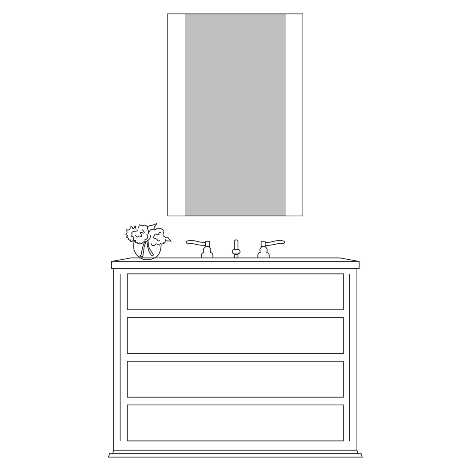 Veda Lighted Mirror - Image 5