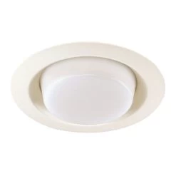 21 Series 6 Inch Lensed Drop Shower Trim