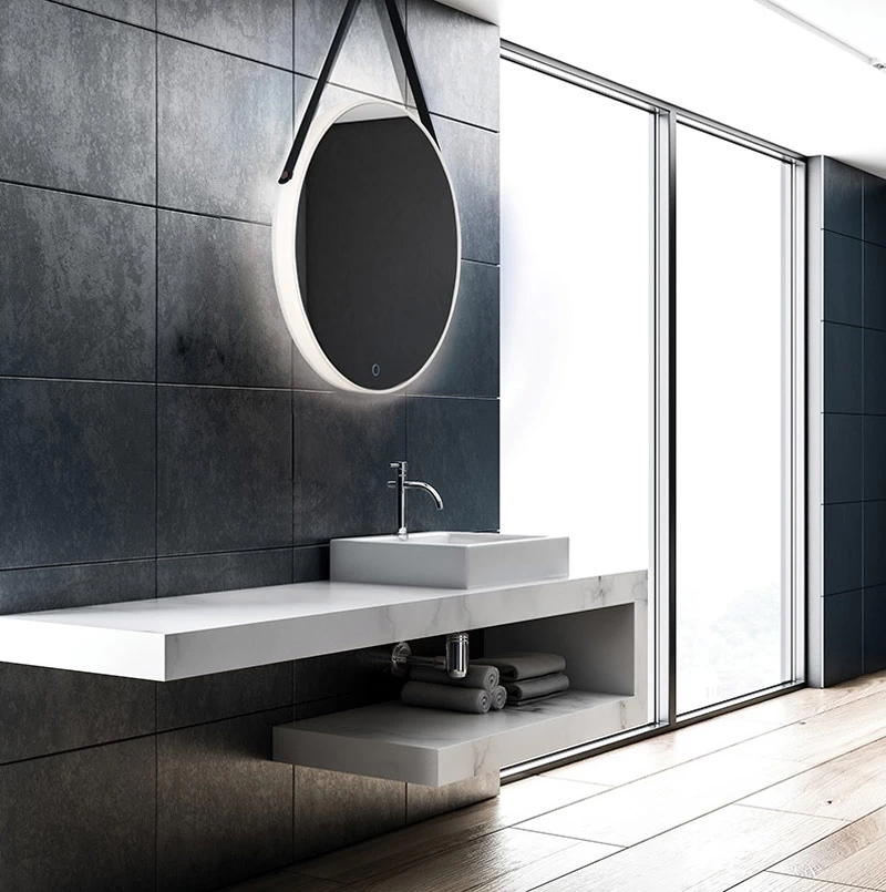 24 Inch Round Mirror - Image 6