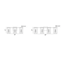 Stafford Bathroom Vanity Light