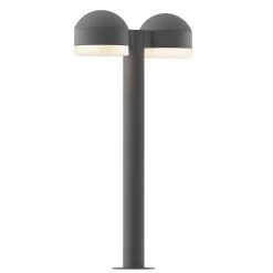Reals Double DC FH/FW Outdoor Bollard Light
