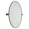 Pivoting Oval Mirror