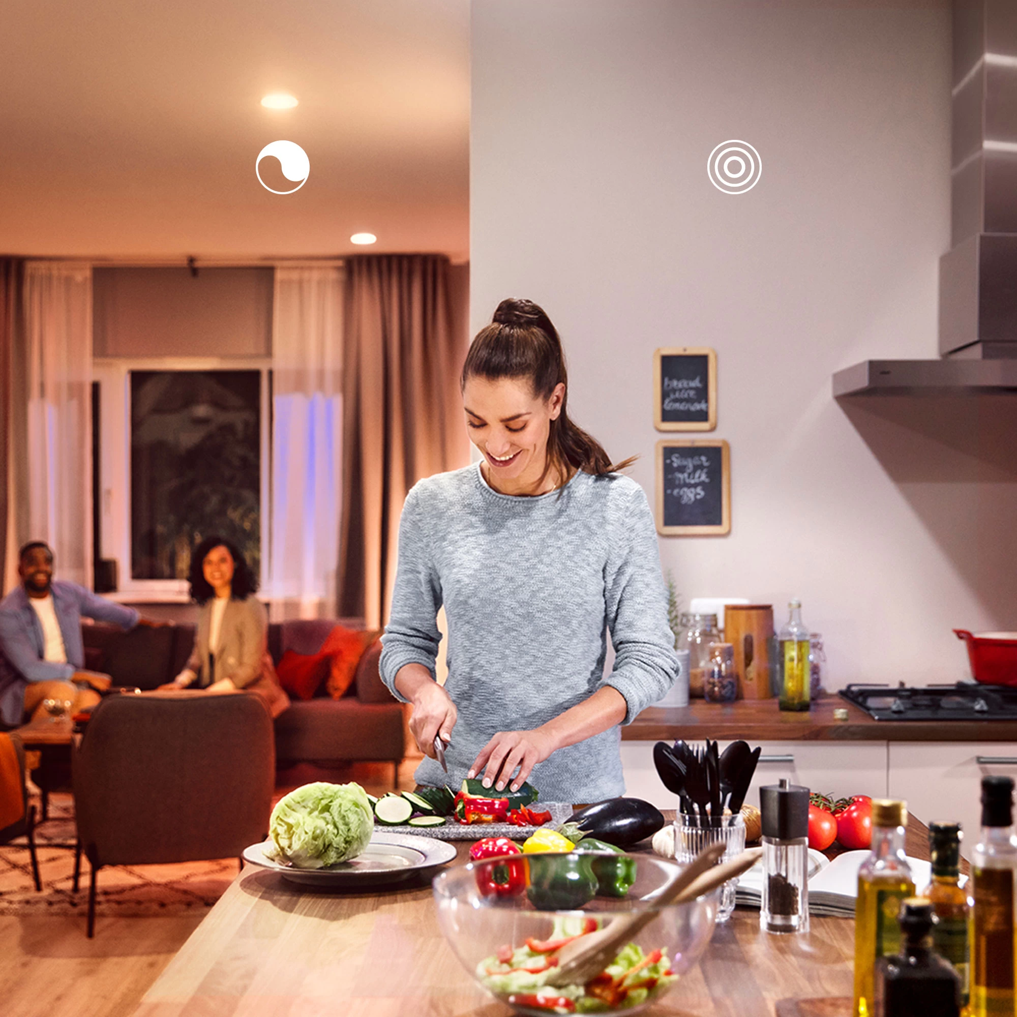 Philips Hue Hue 5/6IN White Ambiance Smart LED Recessed Retrofit - Image 2