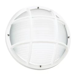 Bayside Round Caged Wall/Ceiling Light