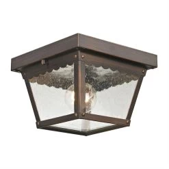 Springfield Small Outdoor Ceiling Flush Mount