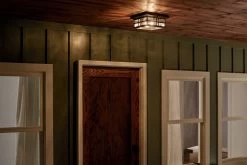 Beacon Square Outdoor Ceiling Light