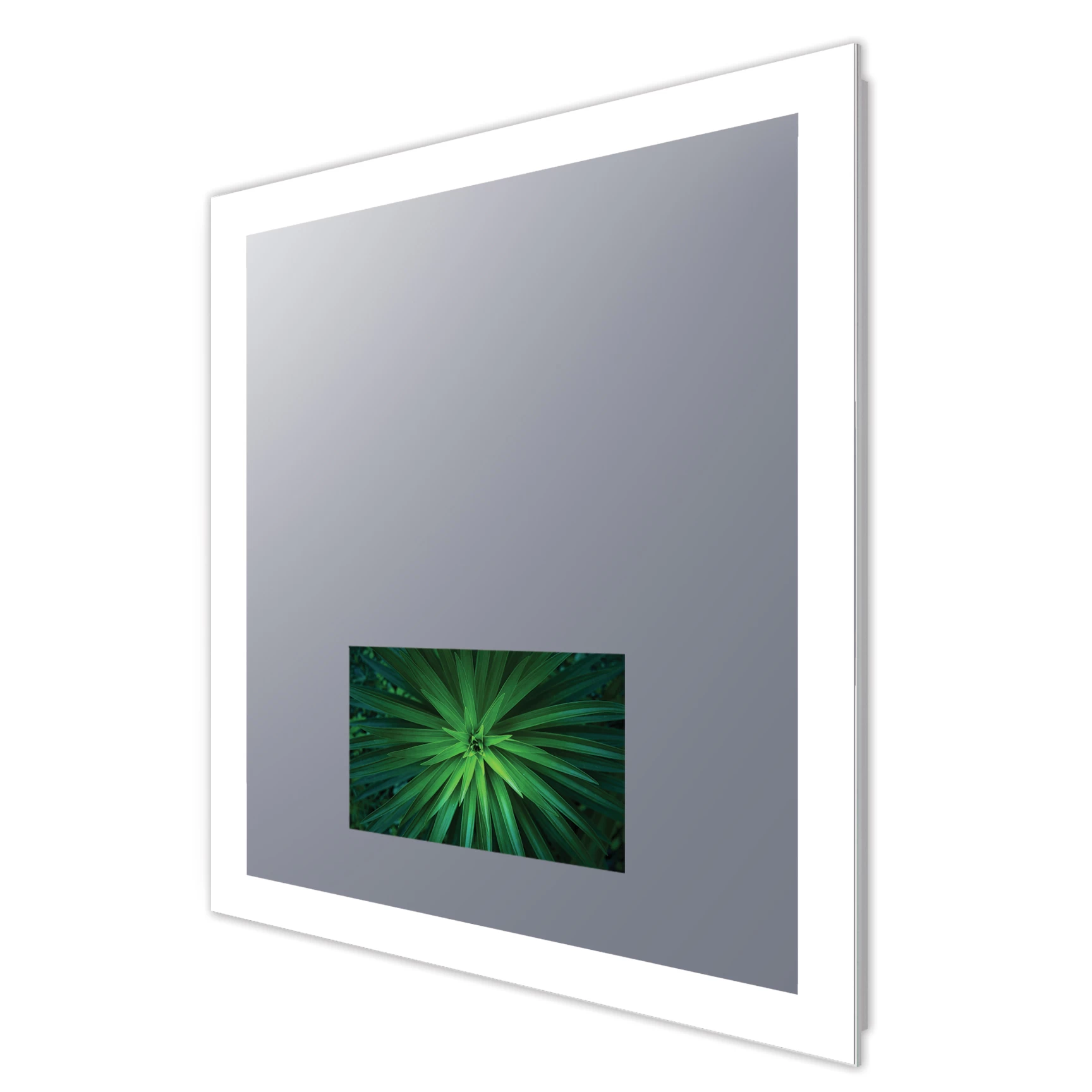 Silhouette Lighted Mirror With TV - Image 4