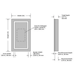 Ambiance Lighted Medicine Cabinet