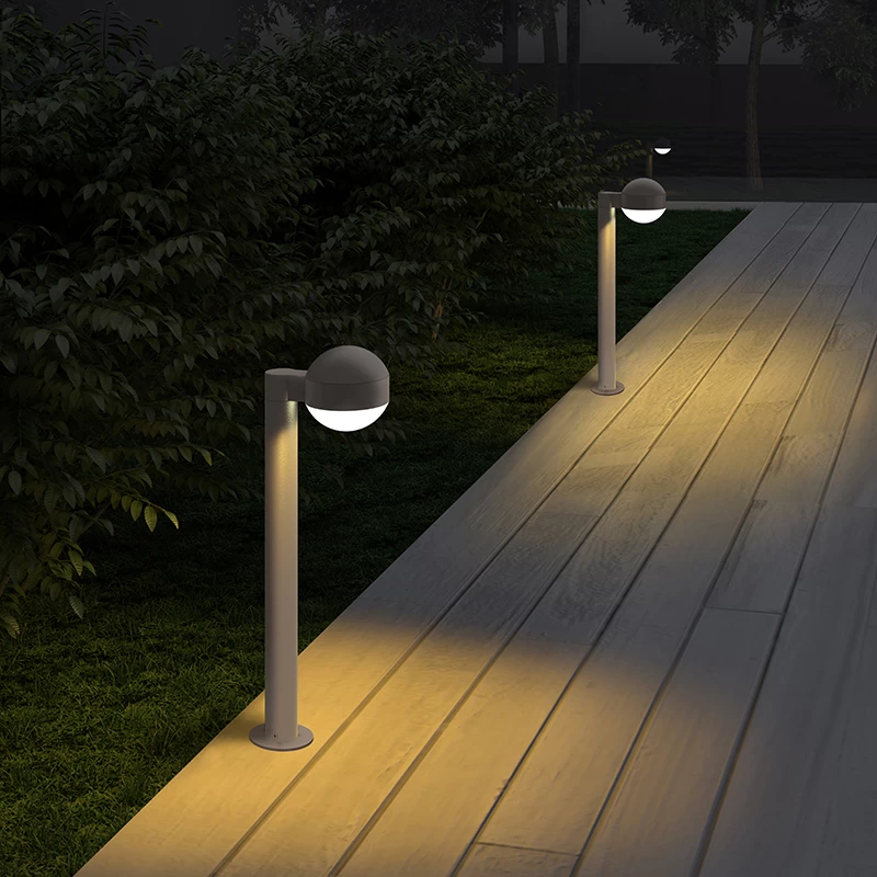 Reals DC DL Outdoor Bollard Light