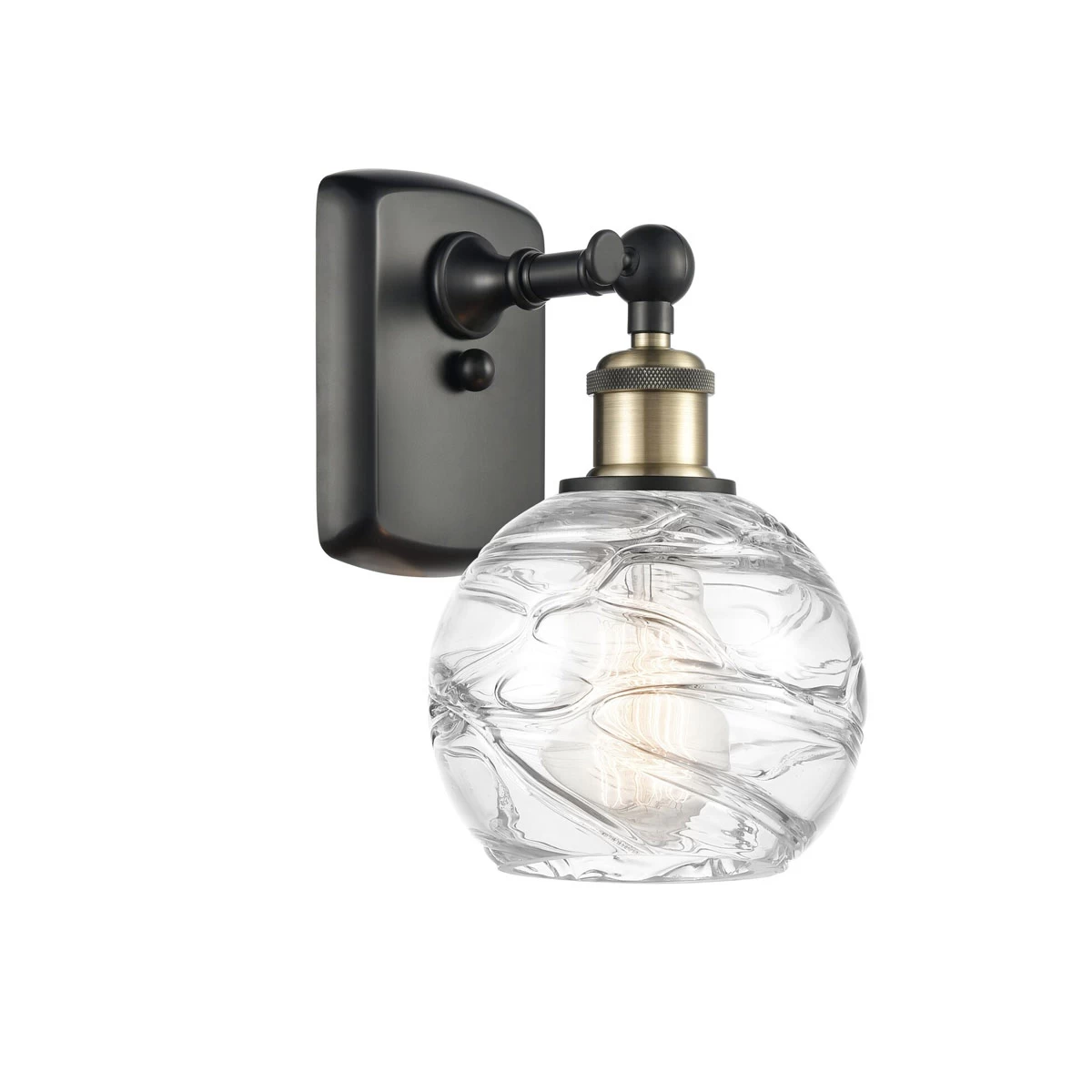 Deco Swirl Wall Sconce