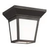 Lavon Outdoor Flush Ceiling Light