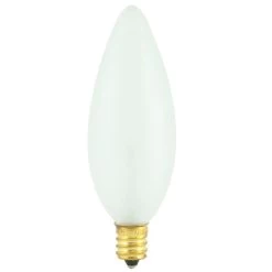 B10 E12 Candelabra Base 25W 120V 50-PACK