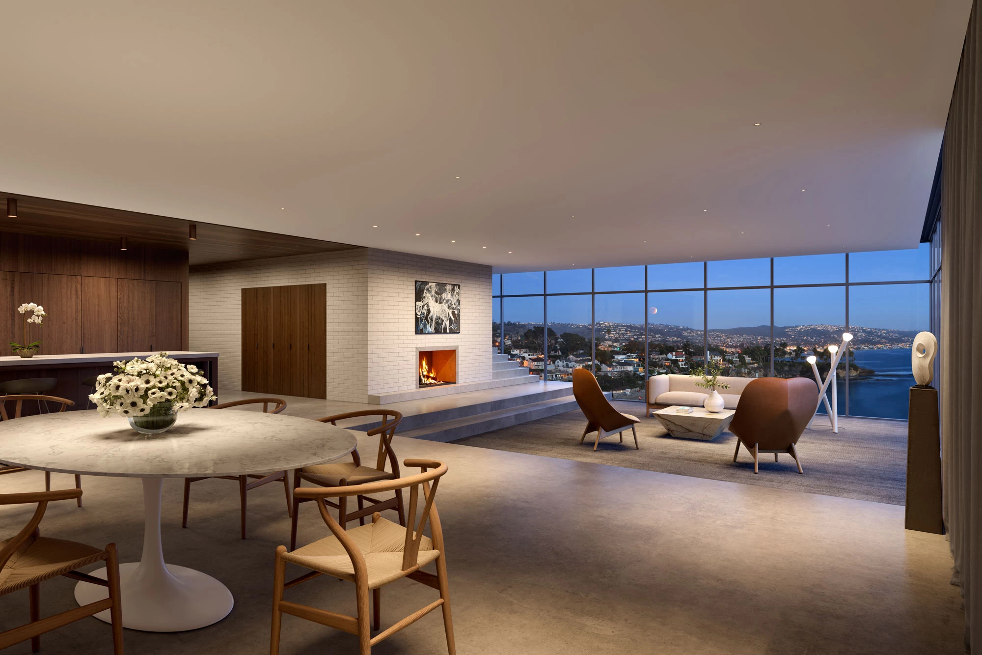 Atomos 2 Slim Round Downlight Trim / IC Airtight Housing - Image 4