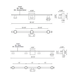 Dune Bathroom Vanity Light