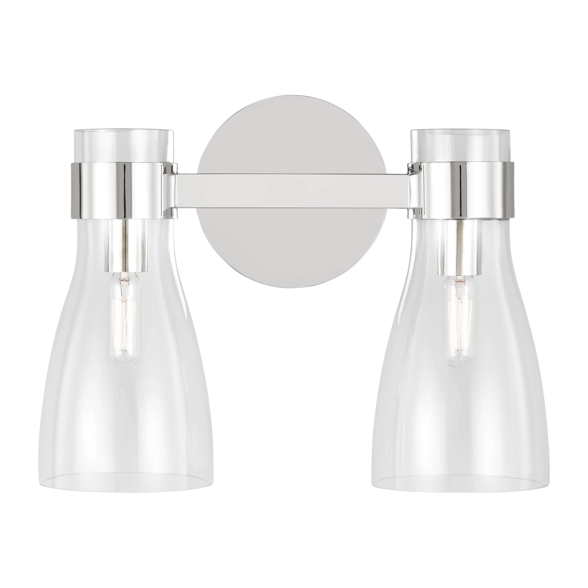 Moritz Clear Bathroom Vanity Light - Image 3