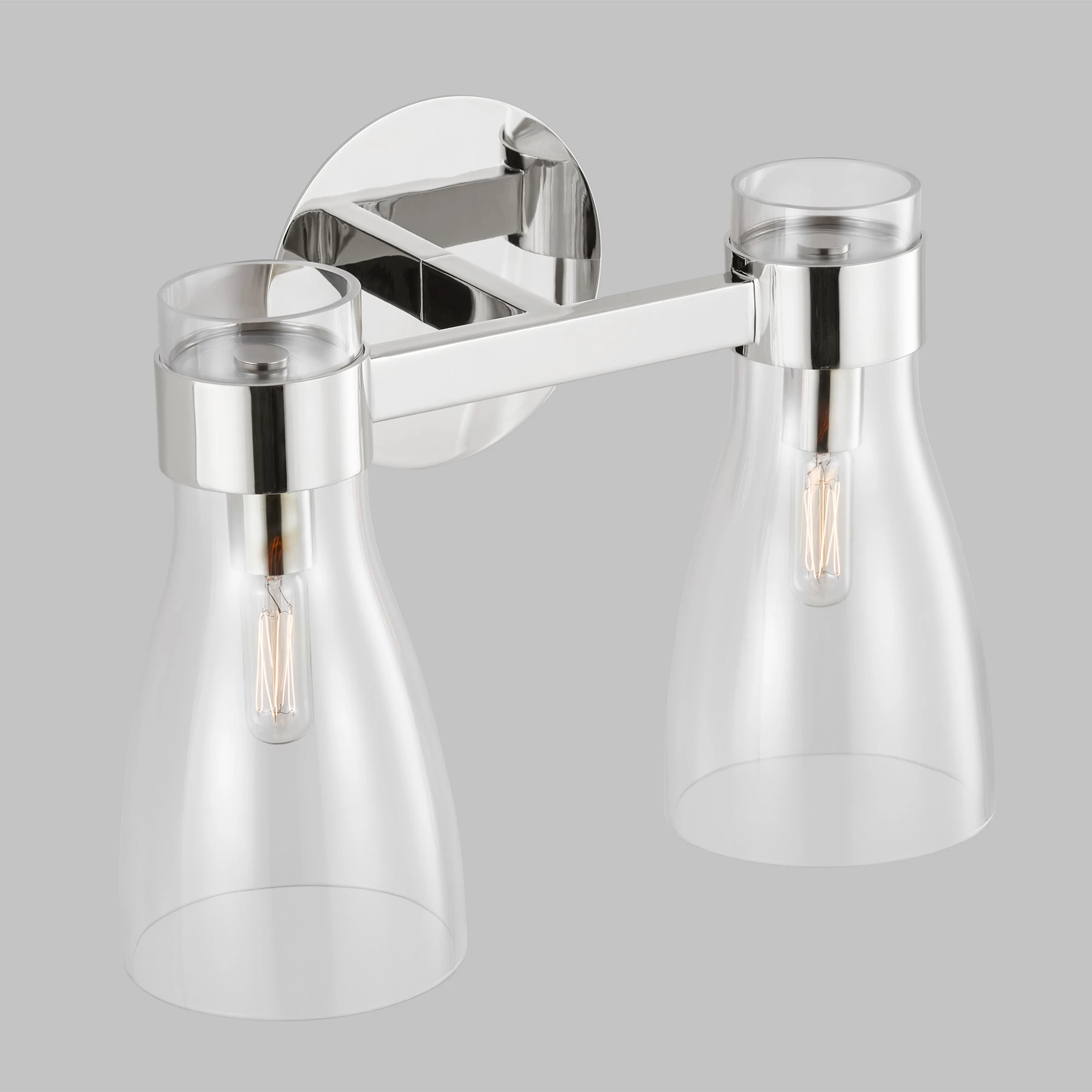Moritz Clear Bathroom Vanity Light - Image 2