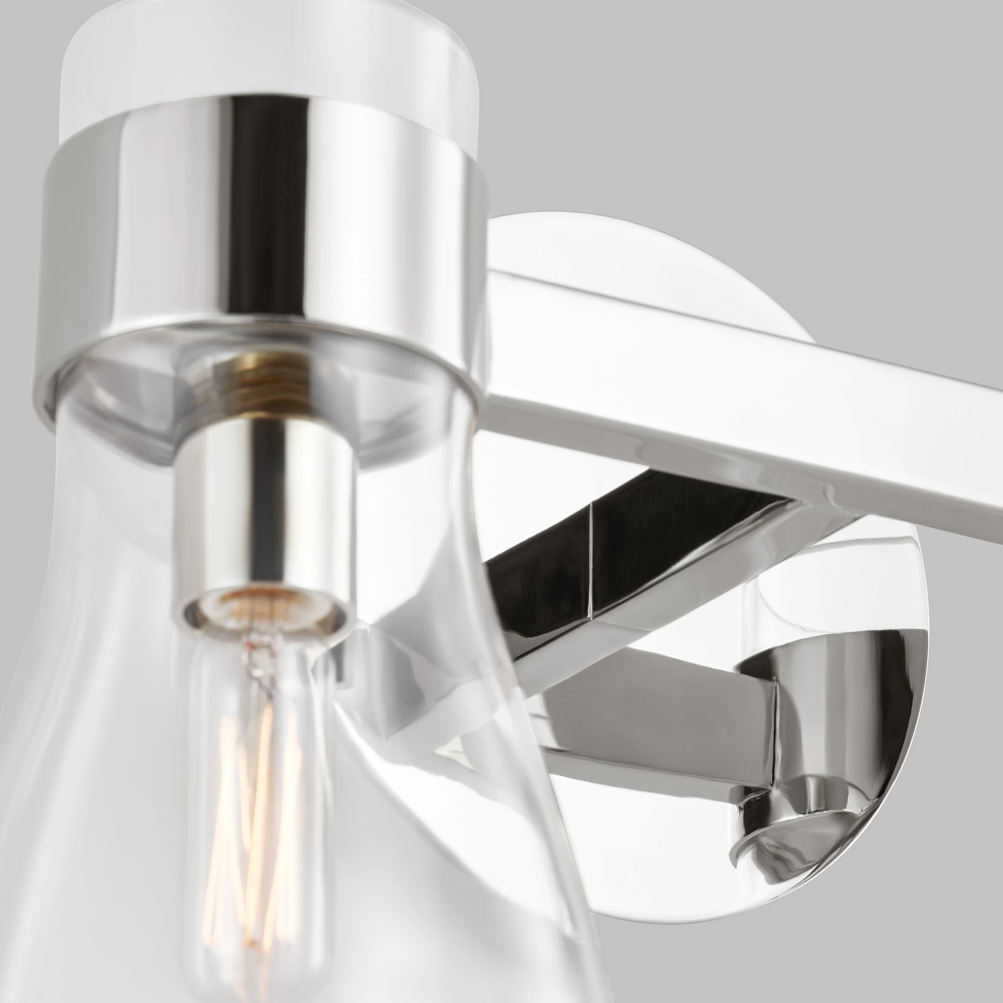 Moritz Clear Bathroom Vanity Light