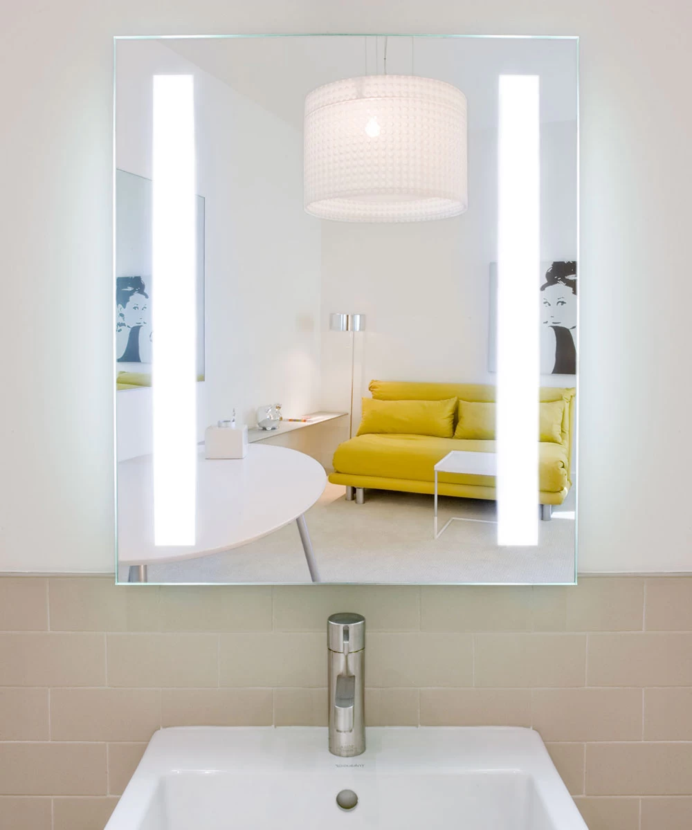 Fusion Rectangle Lighted Mirror - Image 8