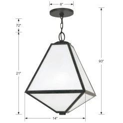 Glacier Outdoor Pendant