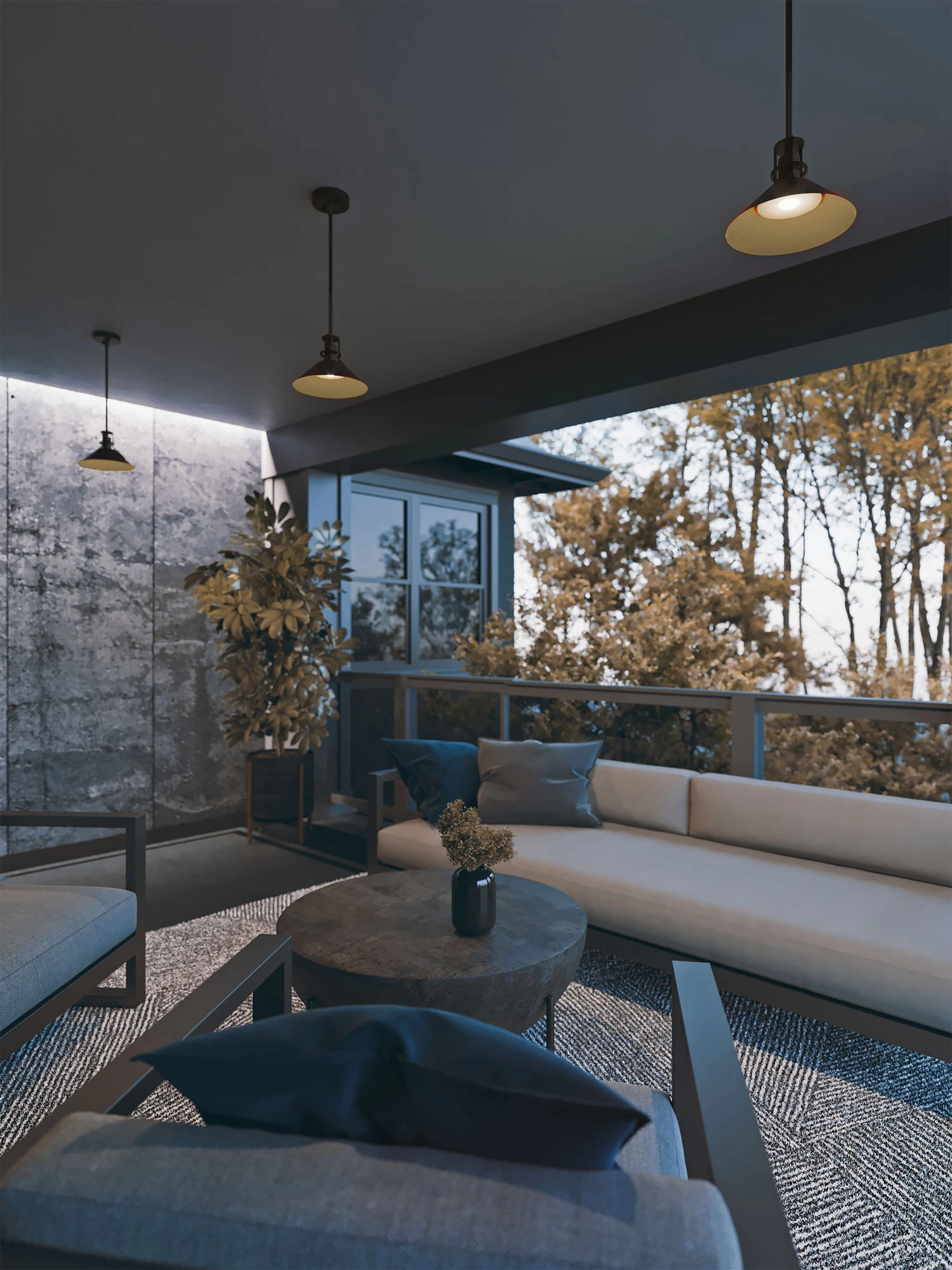 AFX Gus Outdoor Pendant - Image 3