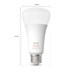 Philips Hue Hue A21 White Ambiance Smart Bulb
