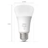 Philips Hue Hue A19 White Smart Bulb