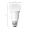 Philips Hue Hue A19 White Smart Bulb Starter Kit