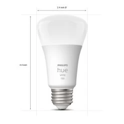 Philips Hue Hue A19 White Smart Bulb Starter Kit