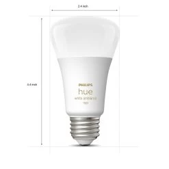 Philips Hue Hue A19 White Ambiance Smart Bulb