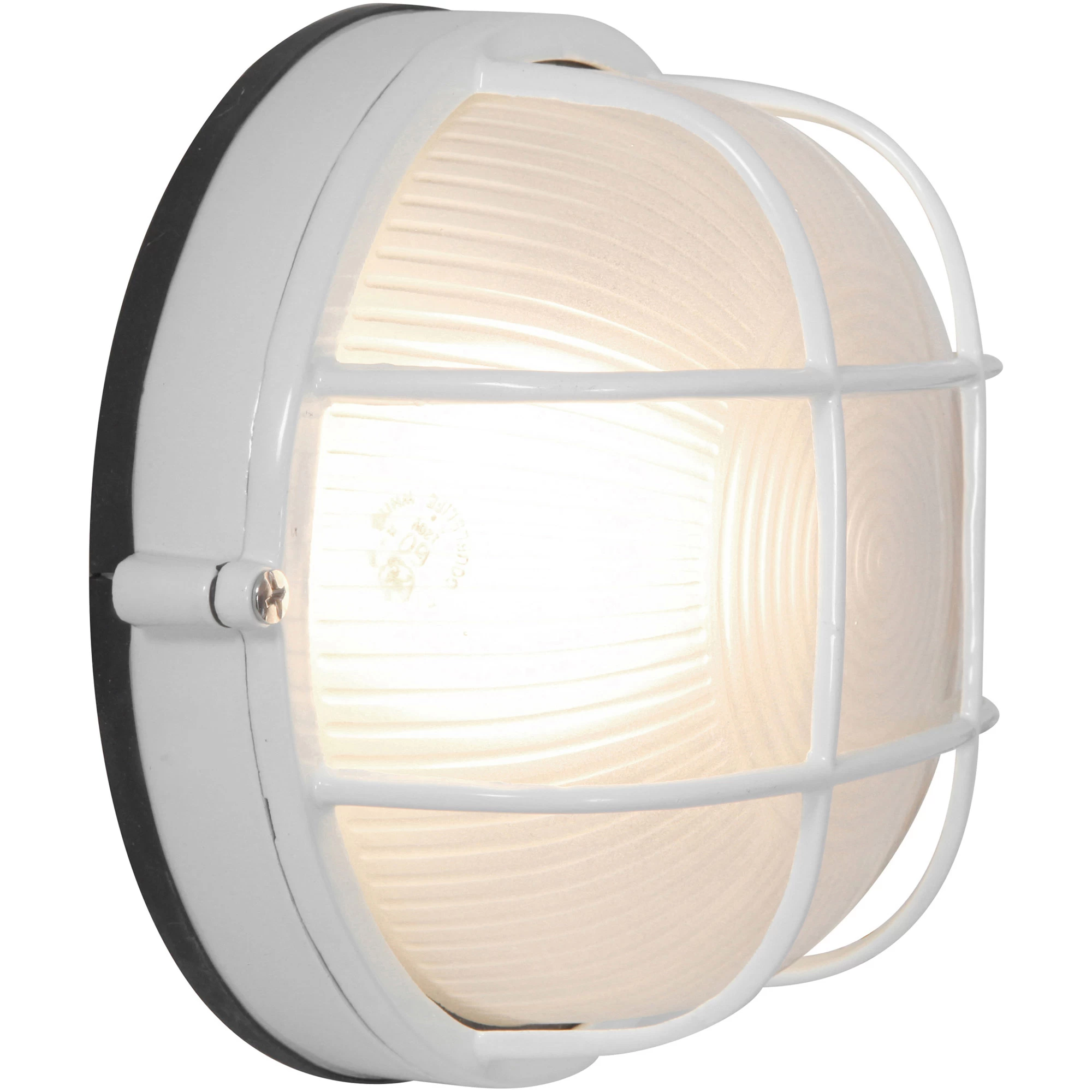 Nauticus Round Outdoor Bulkhead Wall / Ceiling Light