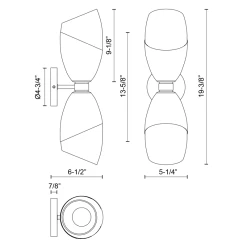 Capri Double Wall Sconce