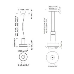 Arne Domus Outdoor Pendant