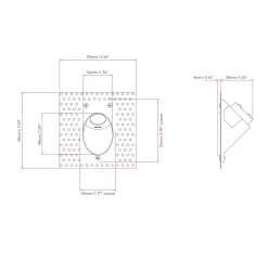 Leros Recessed Wall Sconce