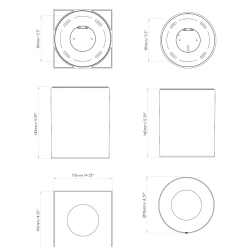 Kos Surface Mount Downlight
