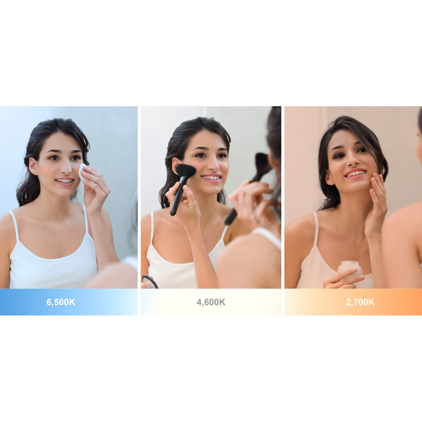 Fusion Rectangle Lighted Mirror - Image 3