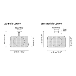 Fora Outdoor Ceiling Light