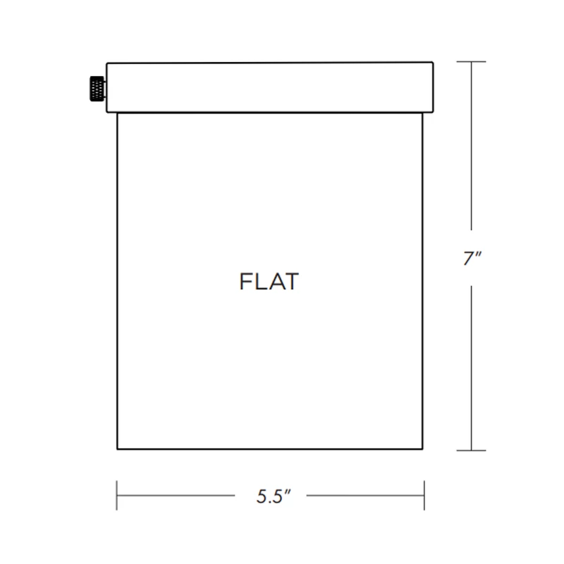 Yosemite Flat Top Outdoor Well Light 12V