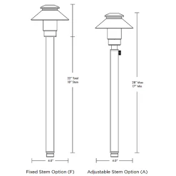 Zion Outdoor Path Light 12V