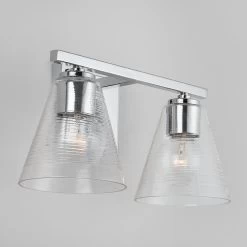 Cone Bathroom Vanity Light