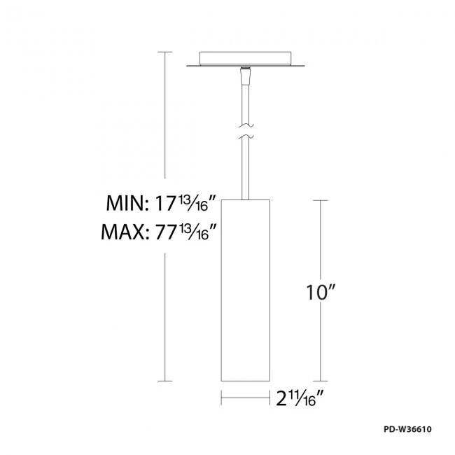 Caliber Outdoor Pendant