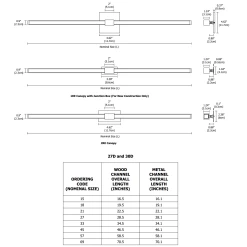 Tie Stix Wood Horizontal Adjustable Warm Dim Wall Light