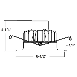 5 Series 650LM Retrofit Recessed Reflector