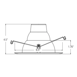 5 Series 950LM Retrofit Recessed Reflector